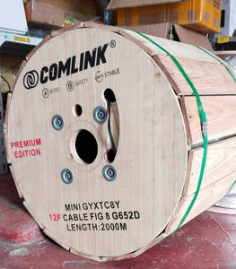 Galvanized Min Fig 8  cable Comlink 12 Core 2km