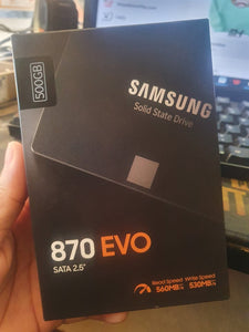 SAMSUNG SSD 500GB 870 EVO SATA 2.5