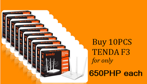 TENDA F3 English Version (10pcs) wholesale